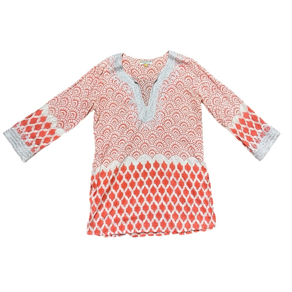 Roberta Roller Rabbit By Piperlime Tunic Top Large - image 1